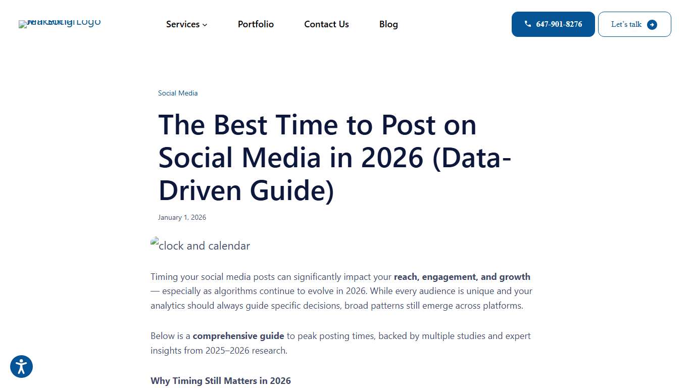 The Best Time to Post on Social Media in 2026 (Data-Driven Guide) - Jeff Social Marketing